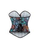Embroidered Boned Corset