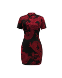 Robe de dragon rouge