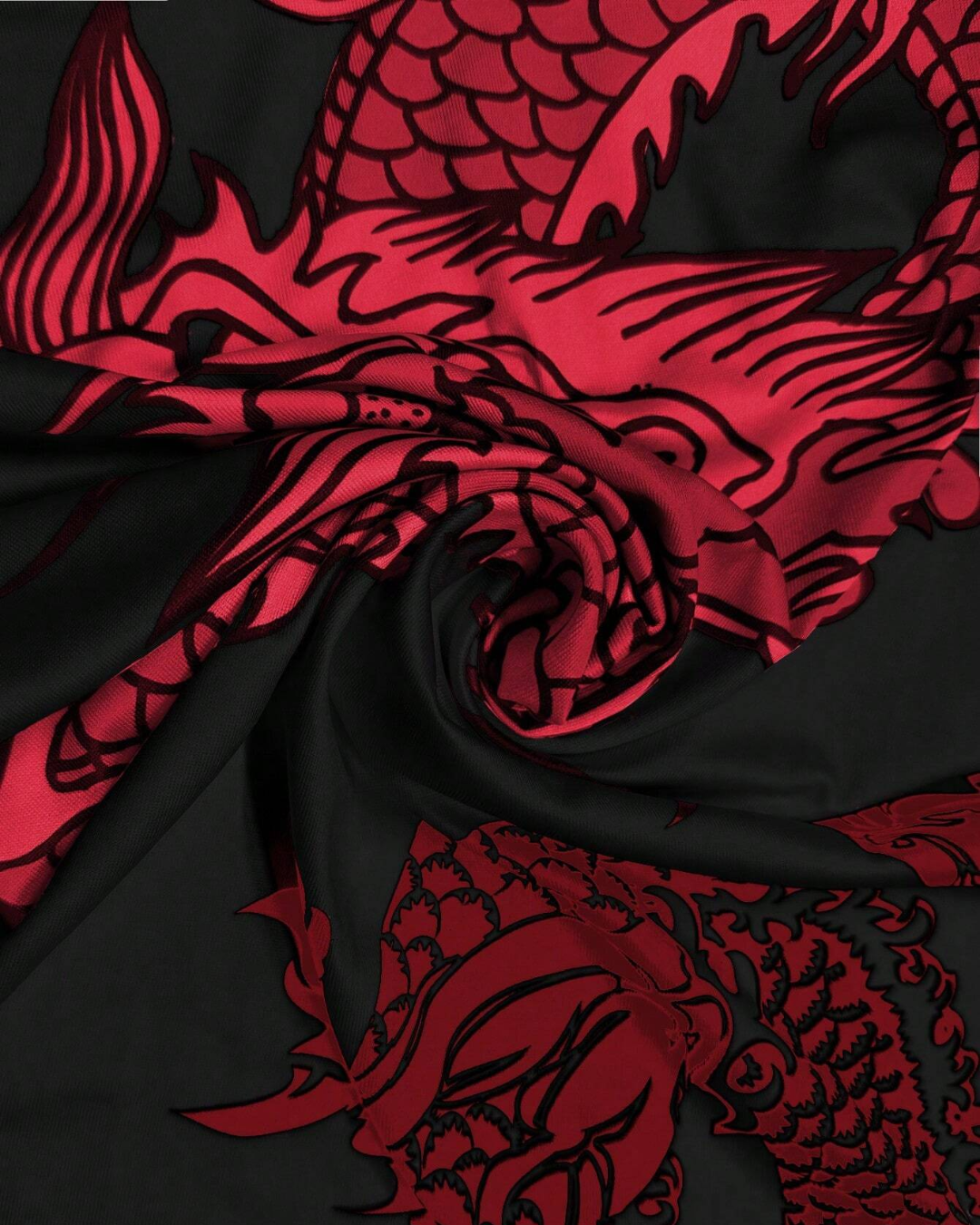 Robe de dragon rouge