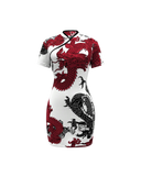 Robe de dragon rouge