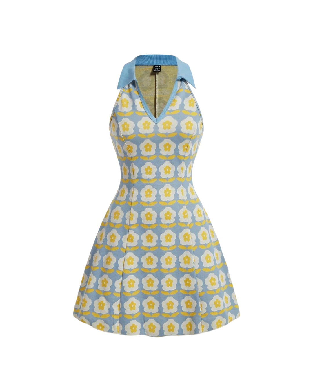 Fitted and flared dress