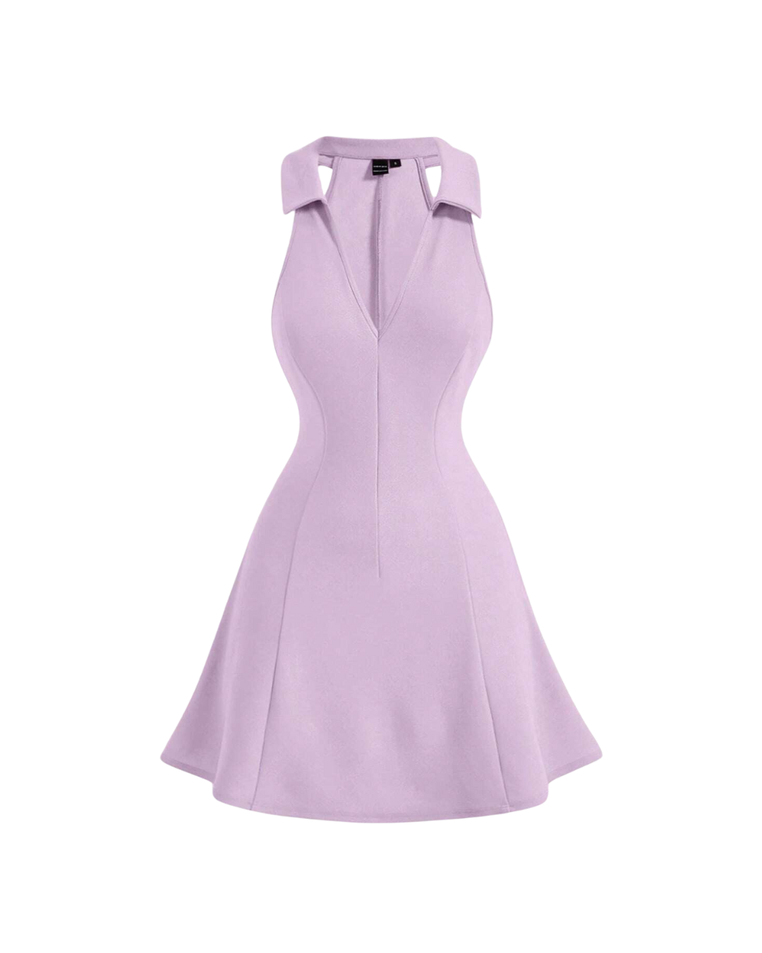 Fitted and flared dress