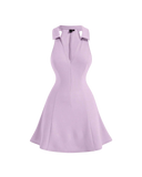Fitted and flared dress