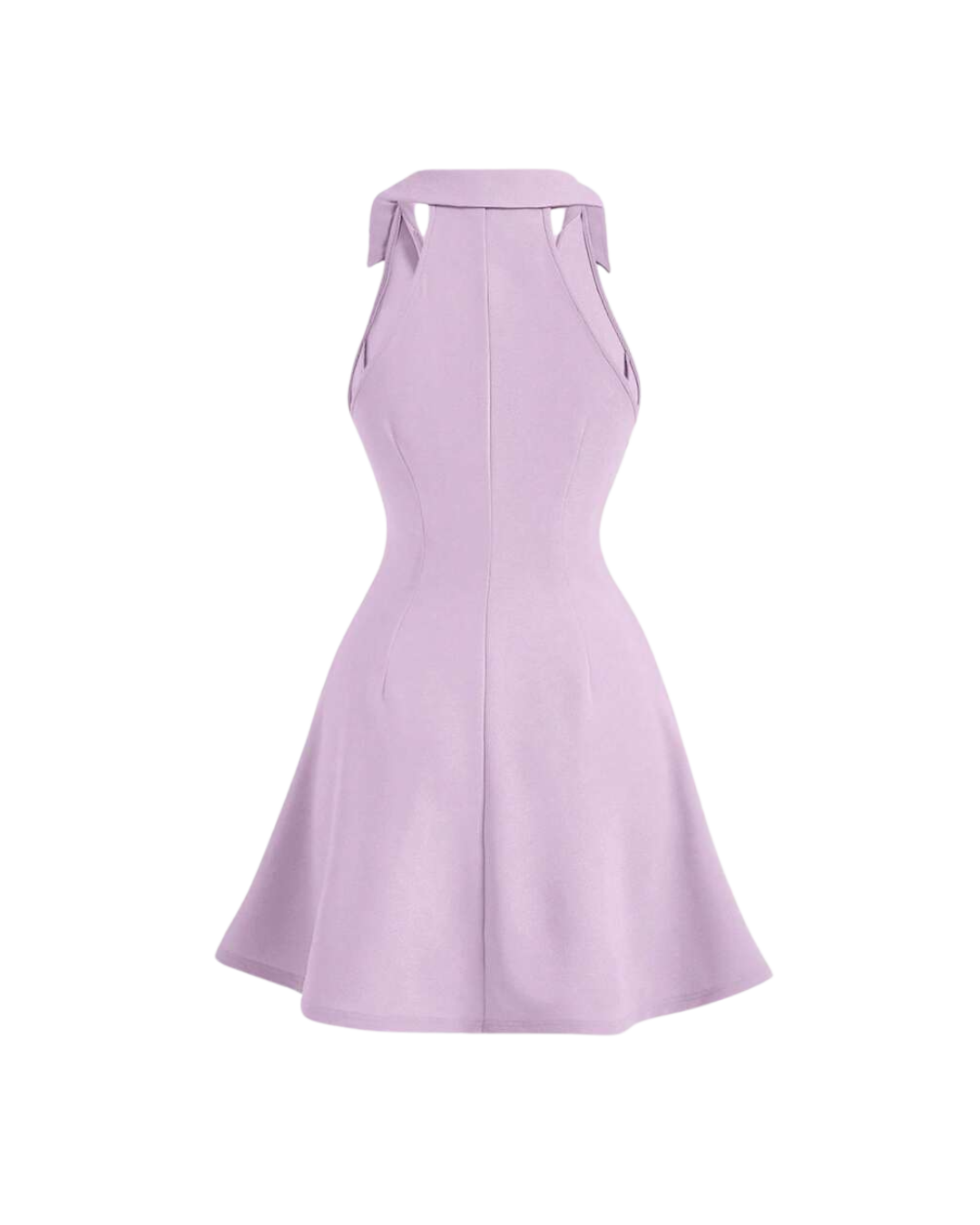 Fitted and flared dress