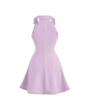 Fitted and flared dress
