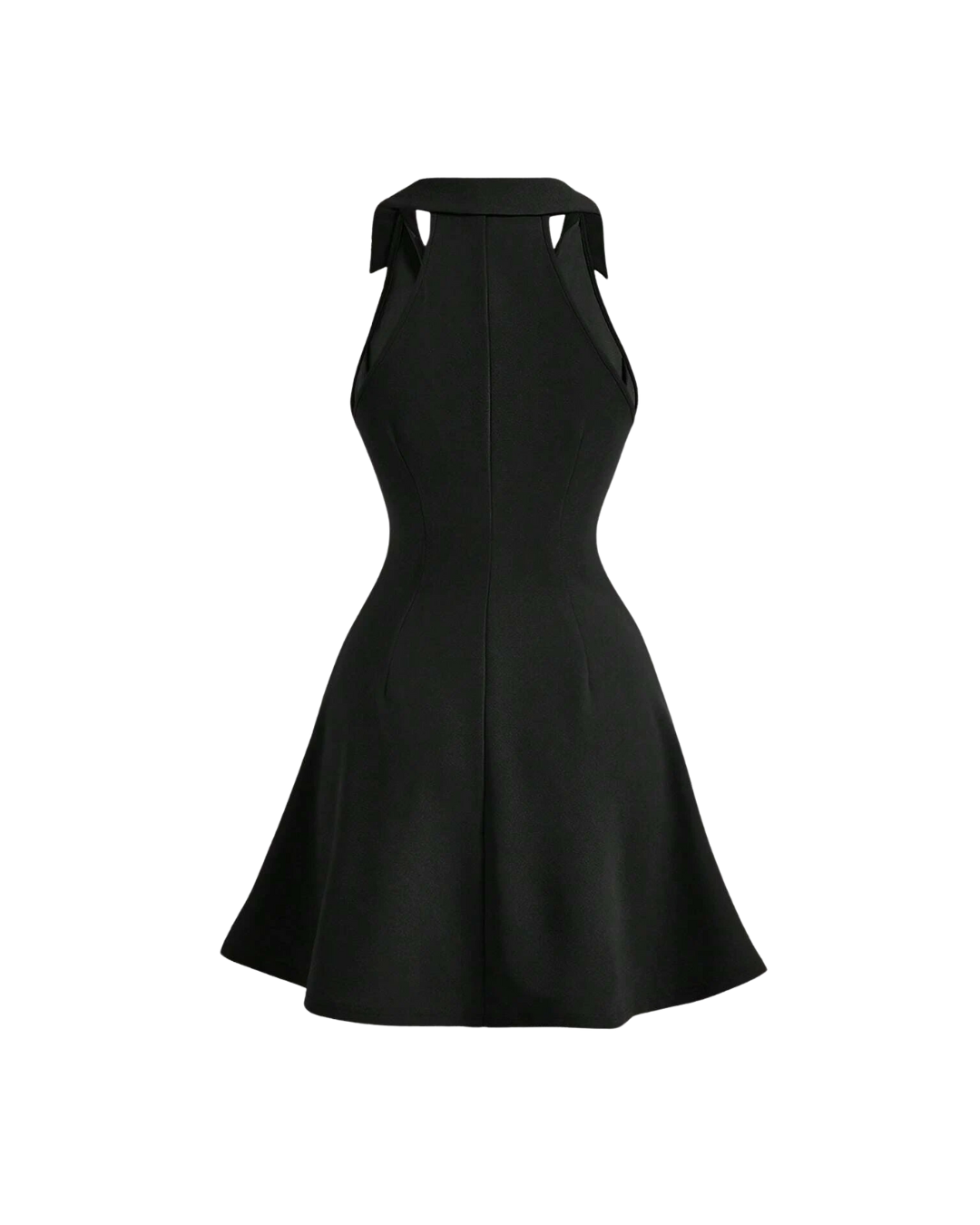 Fitted and flared dress
