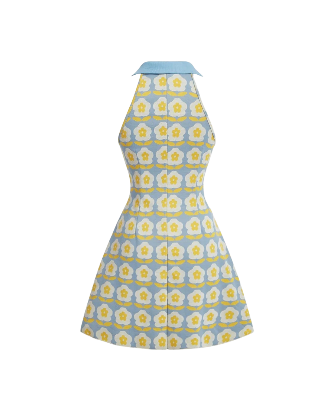 Fitted and flared dress