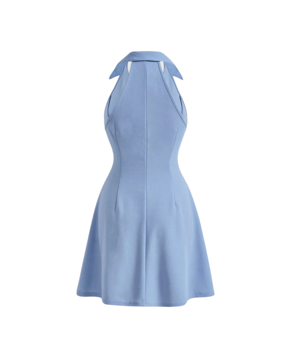 Fitted and flared dress