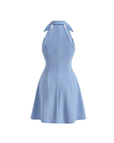 Fitted and flared dress