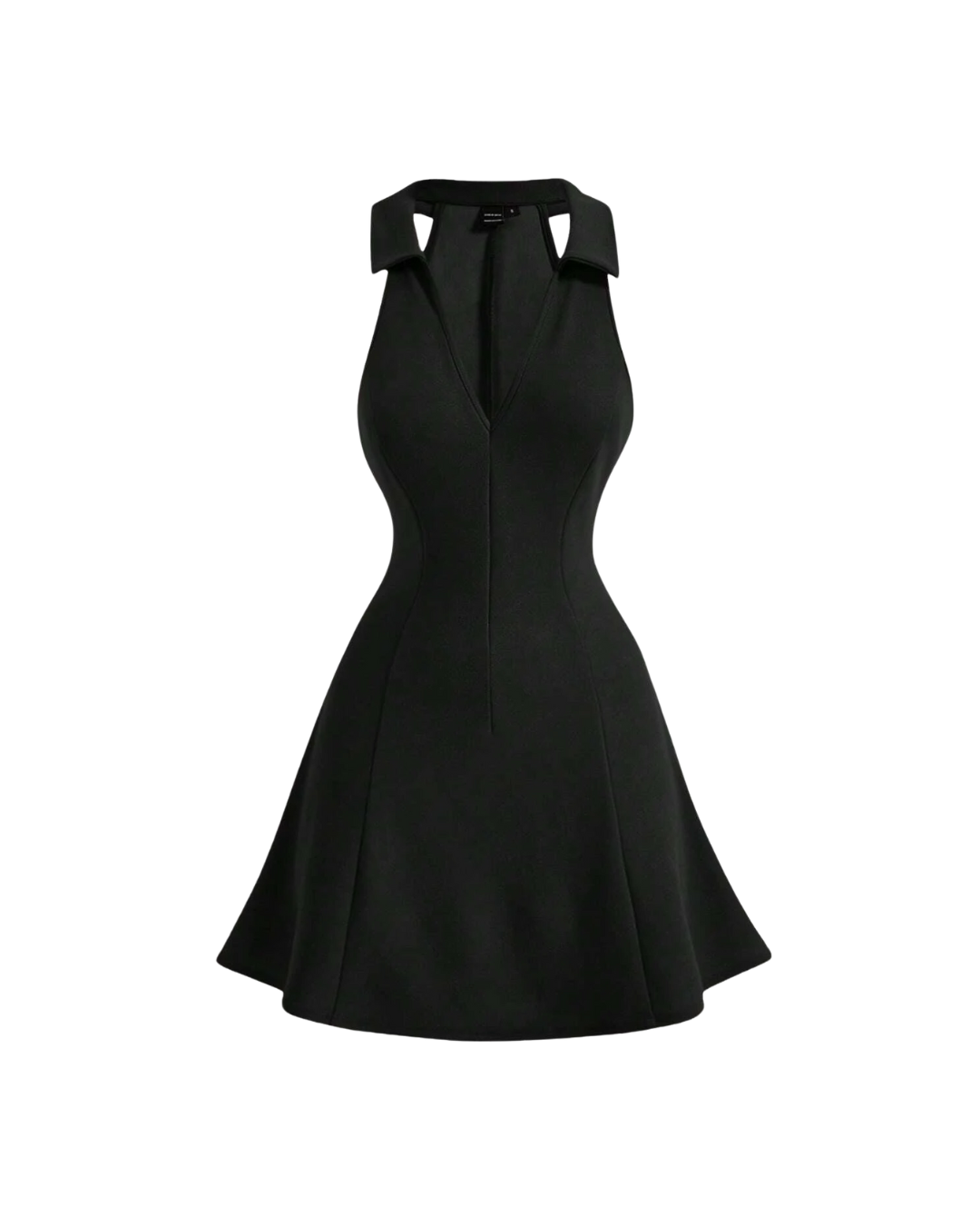 Fitted and flared dress