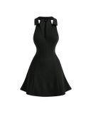 Fitted and flared dress