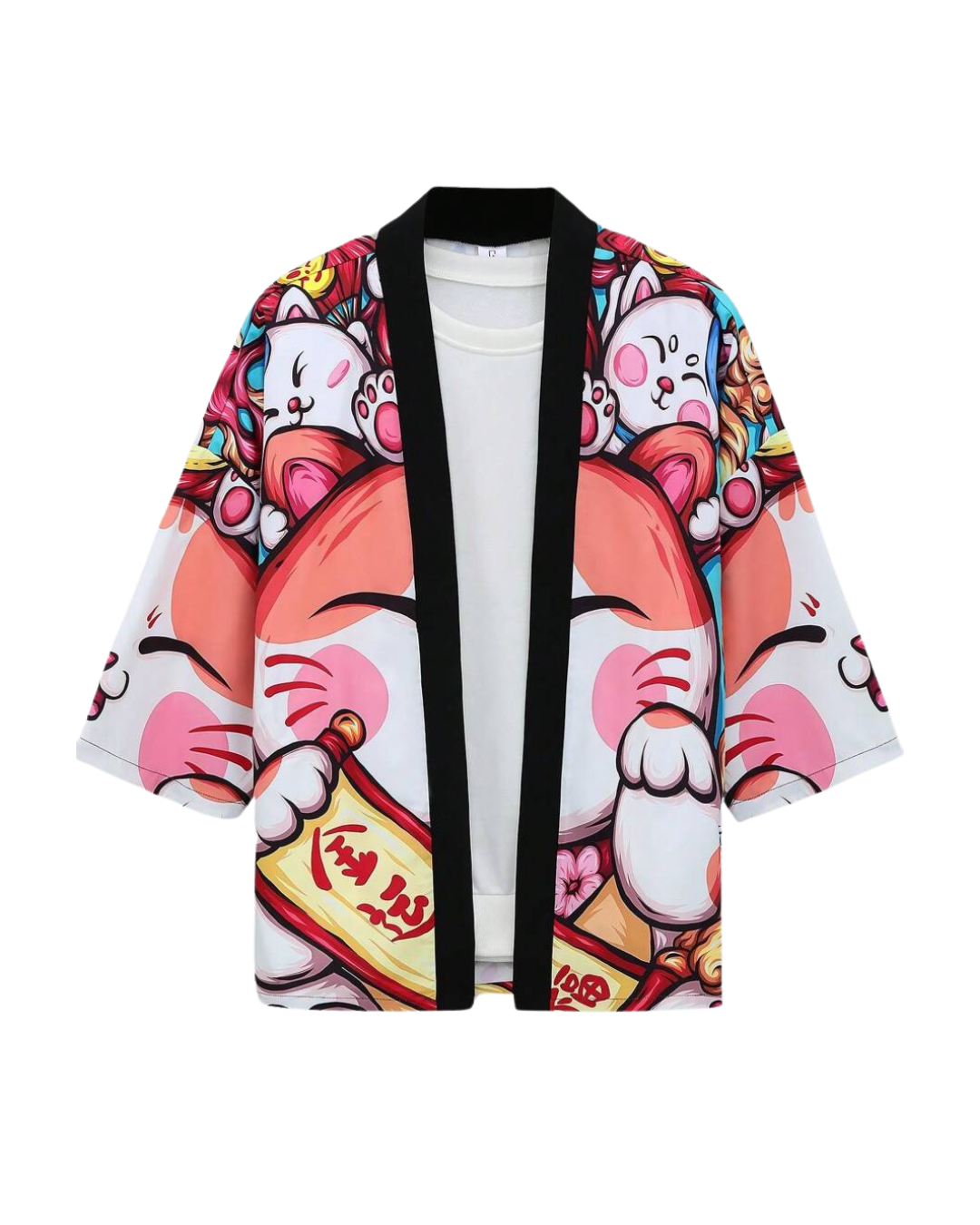 Lucky Cat Kimono Jacket