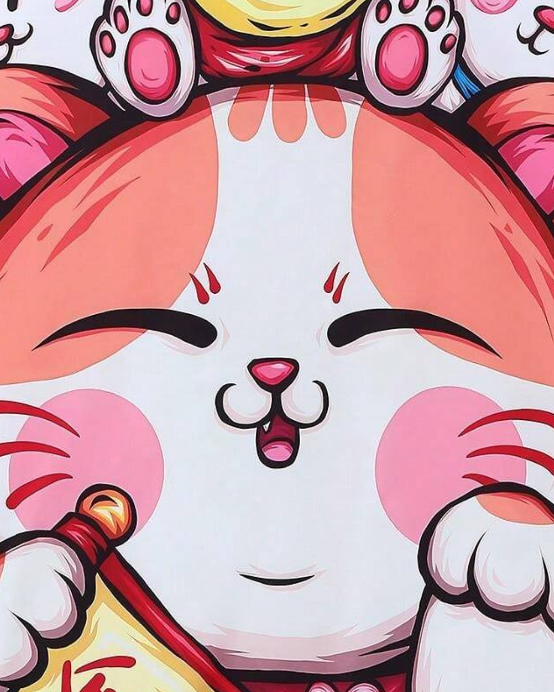 Lucky Cat Kimono Jacket