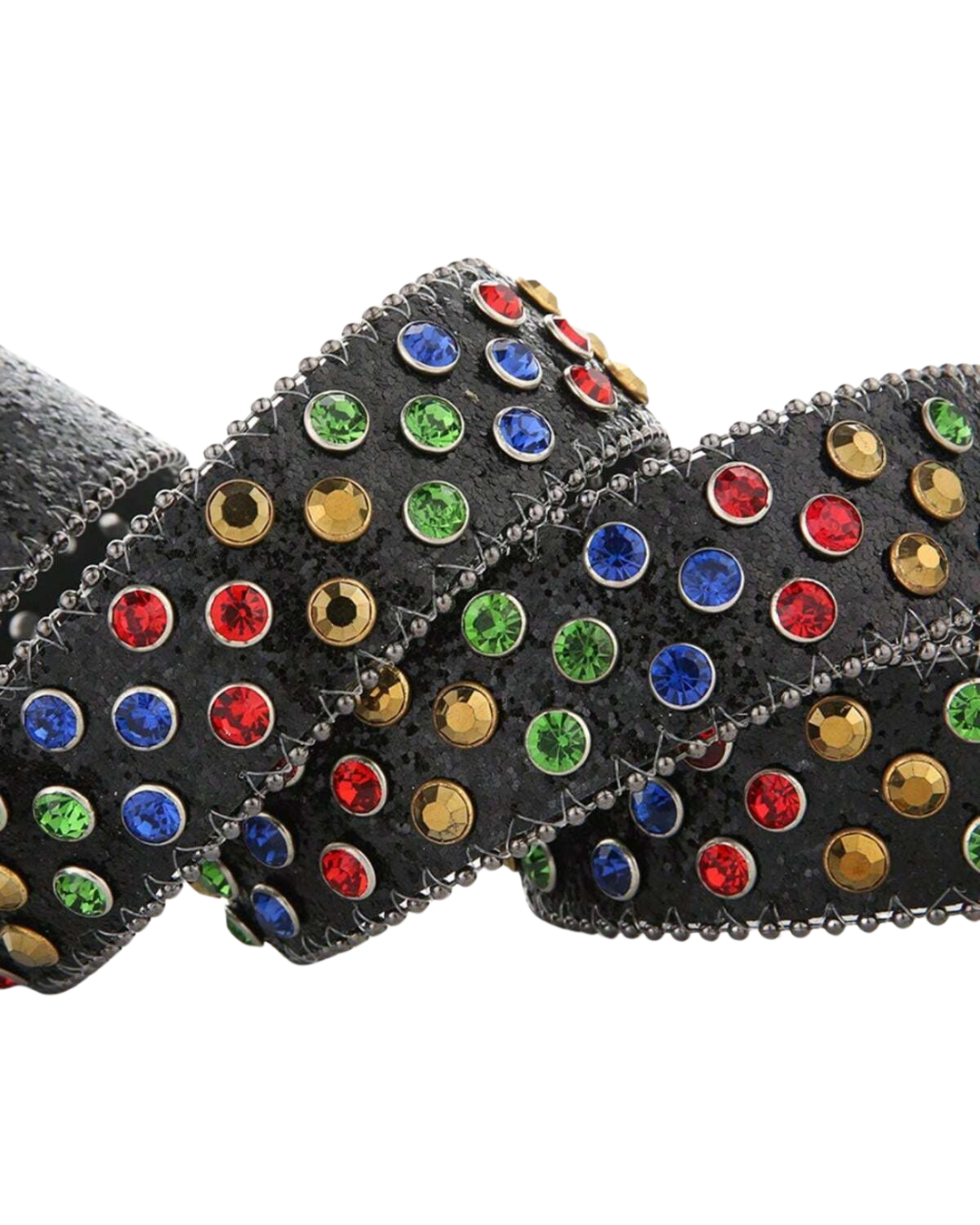 Ceinture à fleurs scintillantes