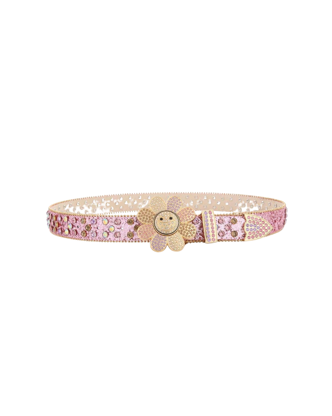 Ceinture à fleurs scintillantes