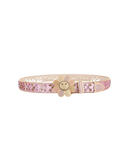 Ceinture à fleurs scintillantes