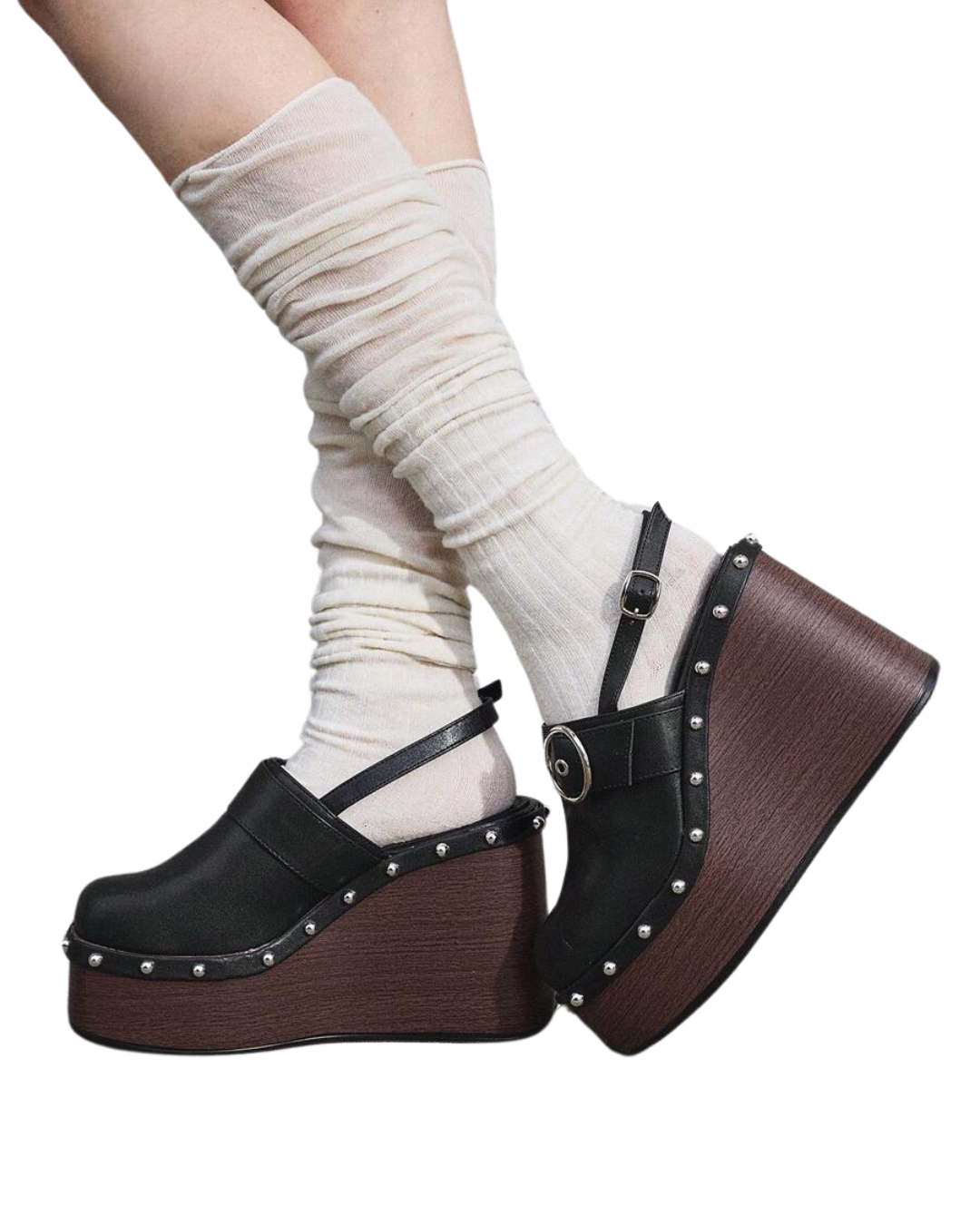 Chaussures plates épaisses