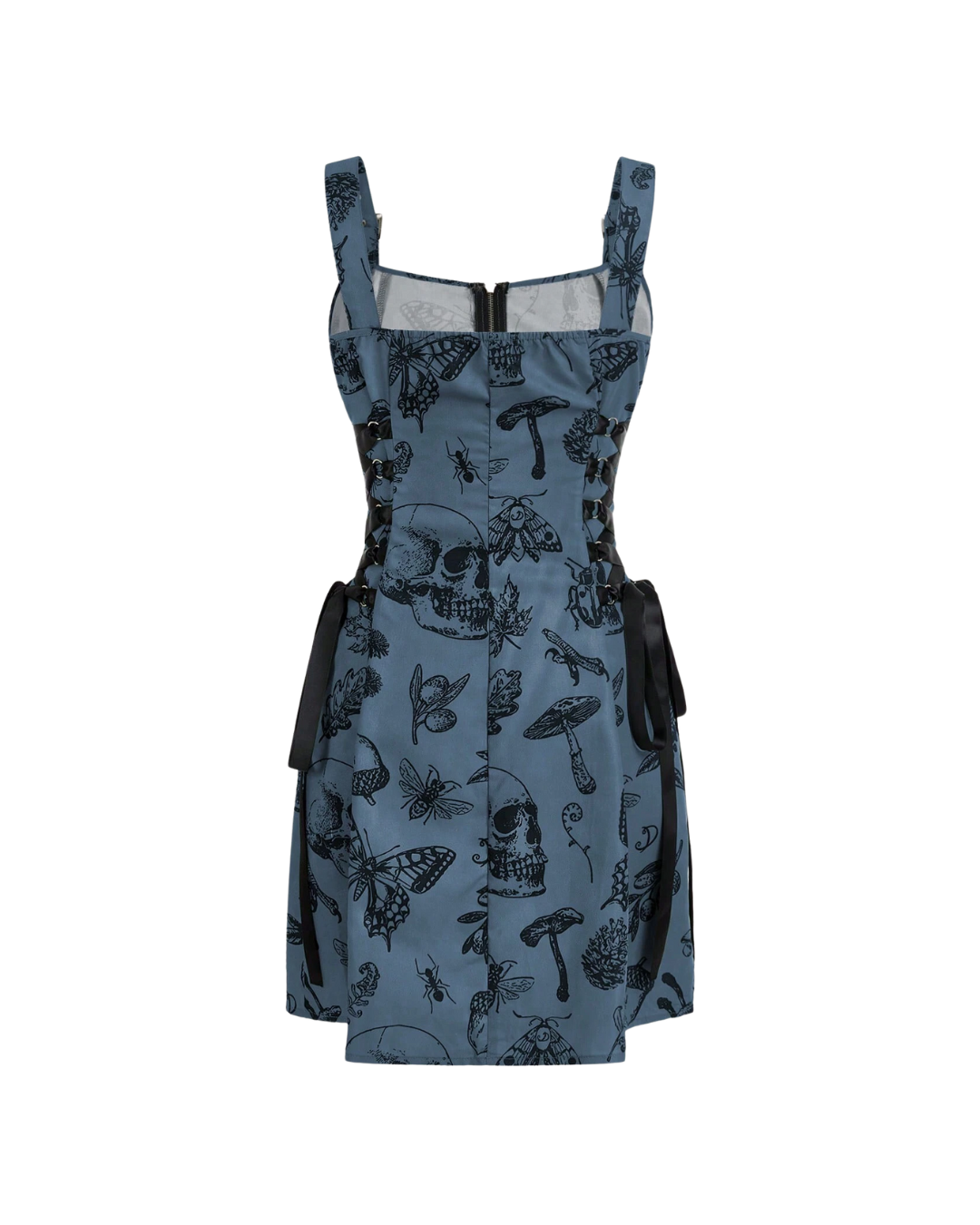 Skull print dress