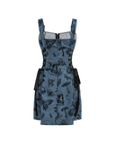 Skull print dress