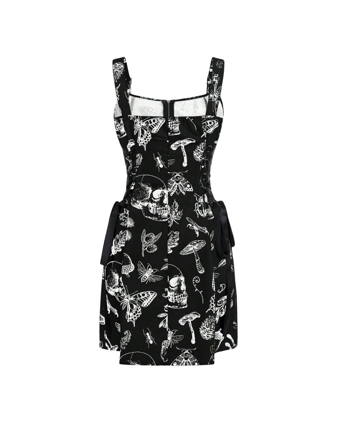 Skull print dress
