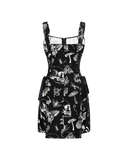 Skull print dress