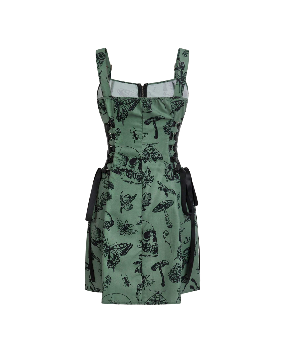 Skull print dress