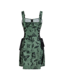 Skull print dress