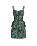 Skull print dress
