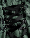 Skull print dress