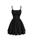 Lace Up Dress