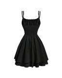 Lace Up Dress