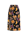 Mystic Sun & Moon Midi Skirt