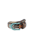 Western Turquoise Concho Belt