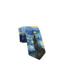Cravate imprimée peinture