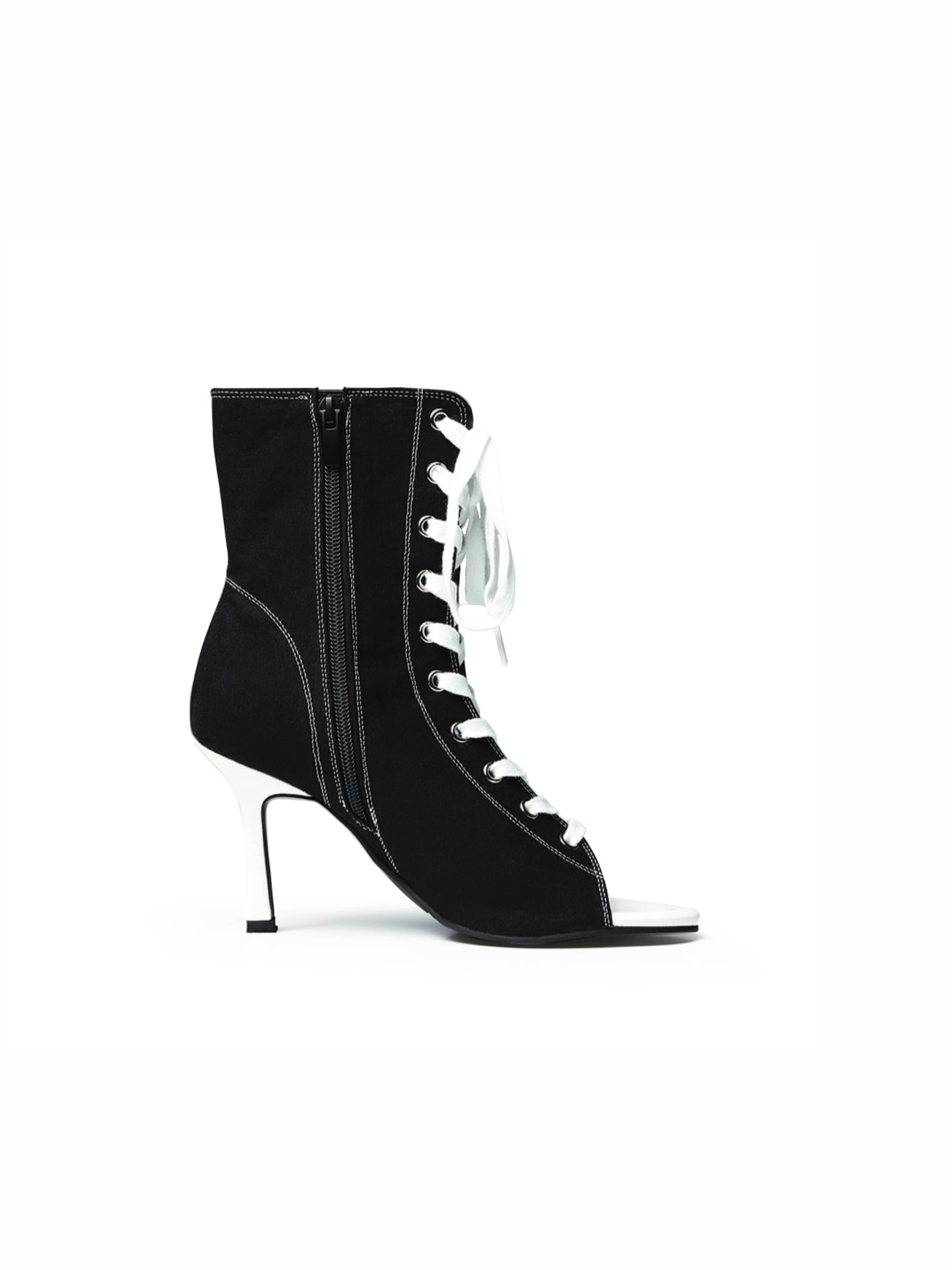 Fishmouth Canvas Boots