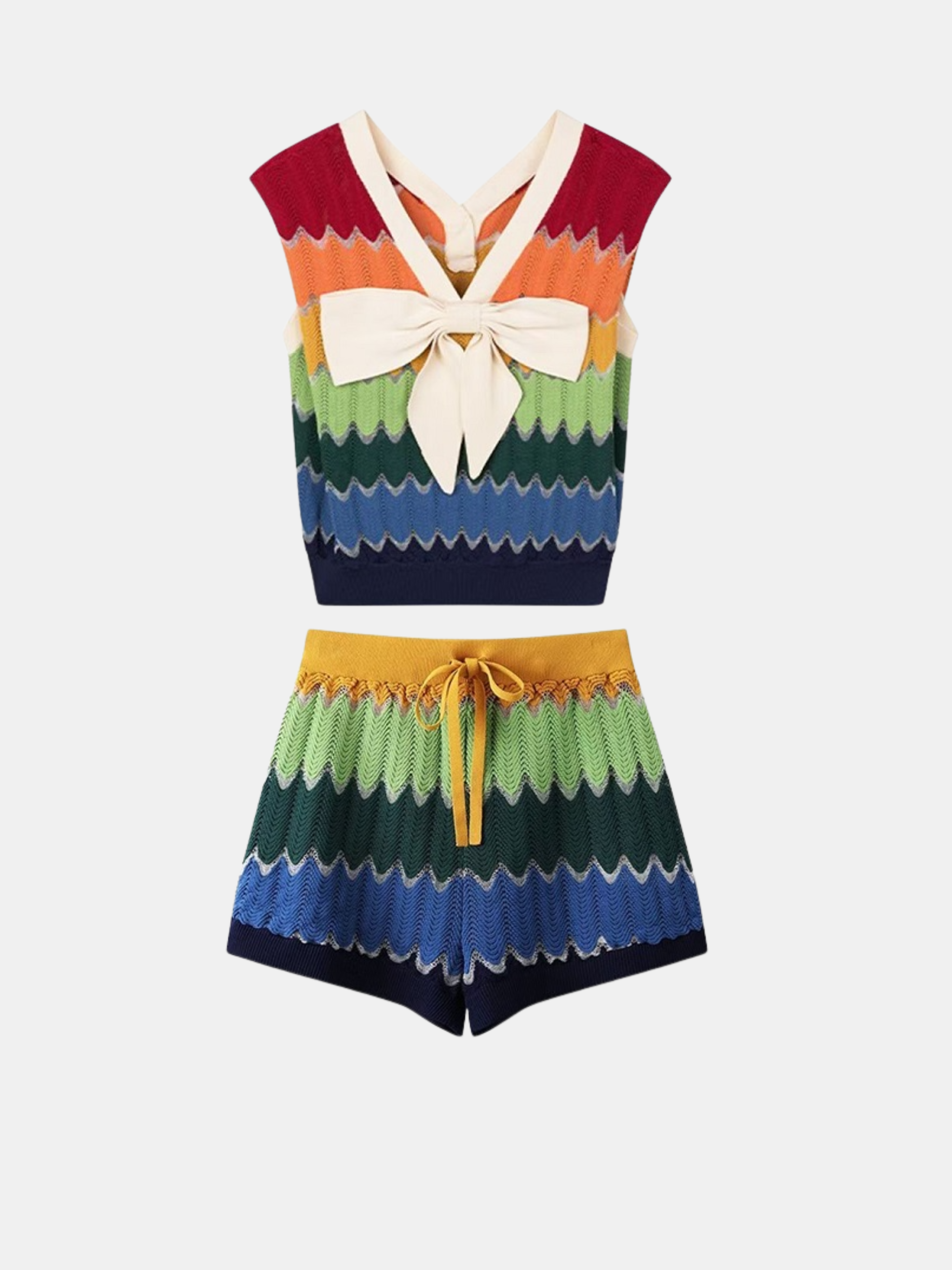 Rainbow Knit Set
