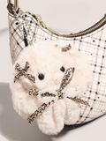 Plaid Shoulder Bag