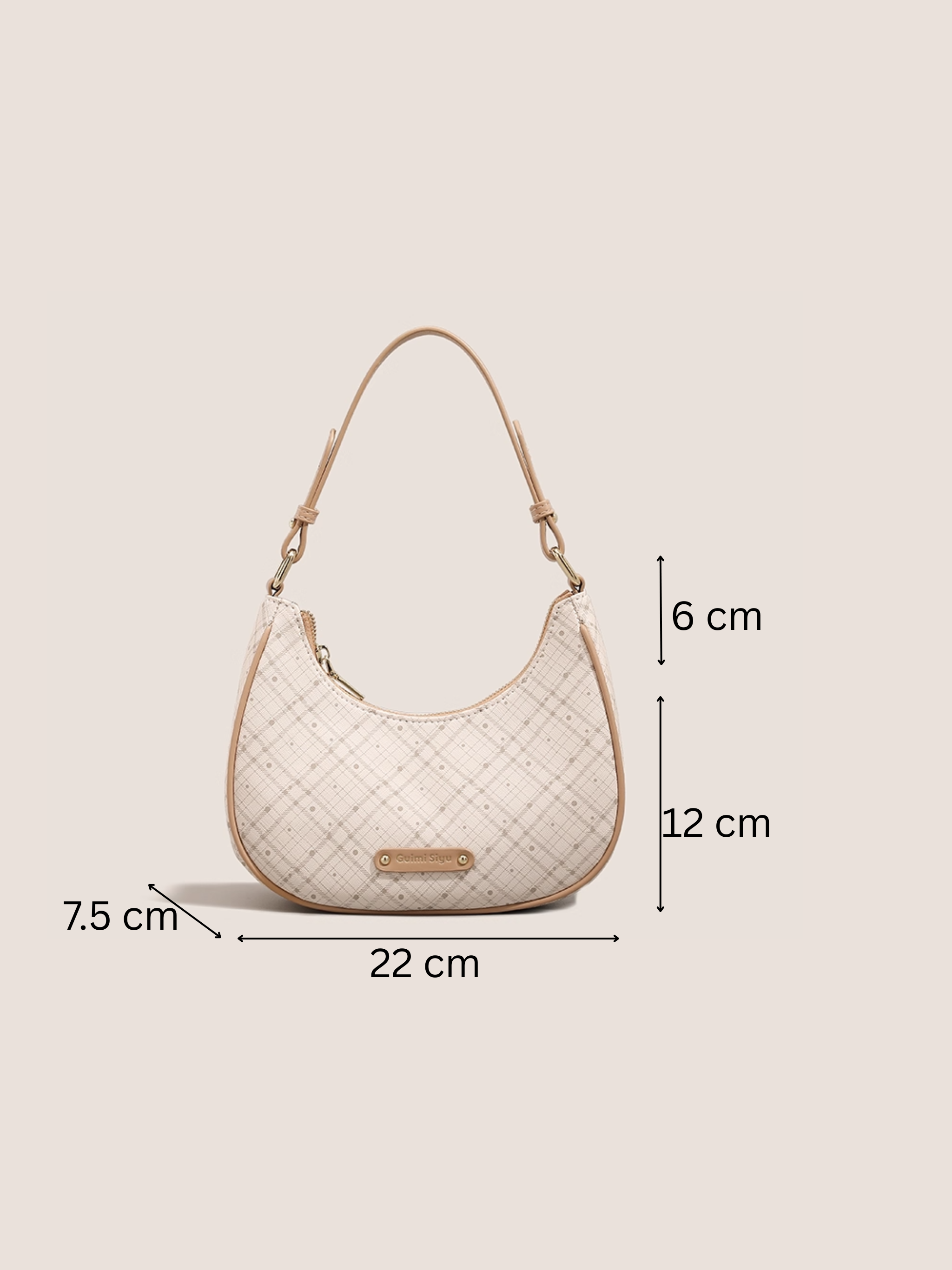 Plaid Shoulder Bag