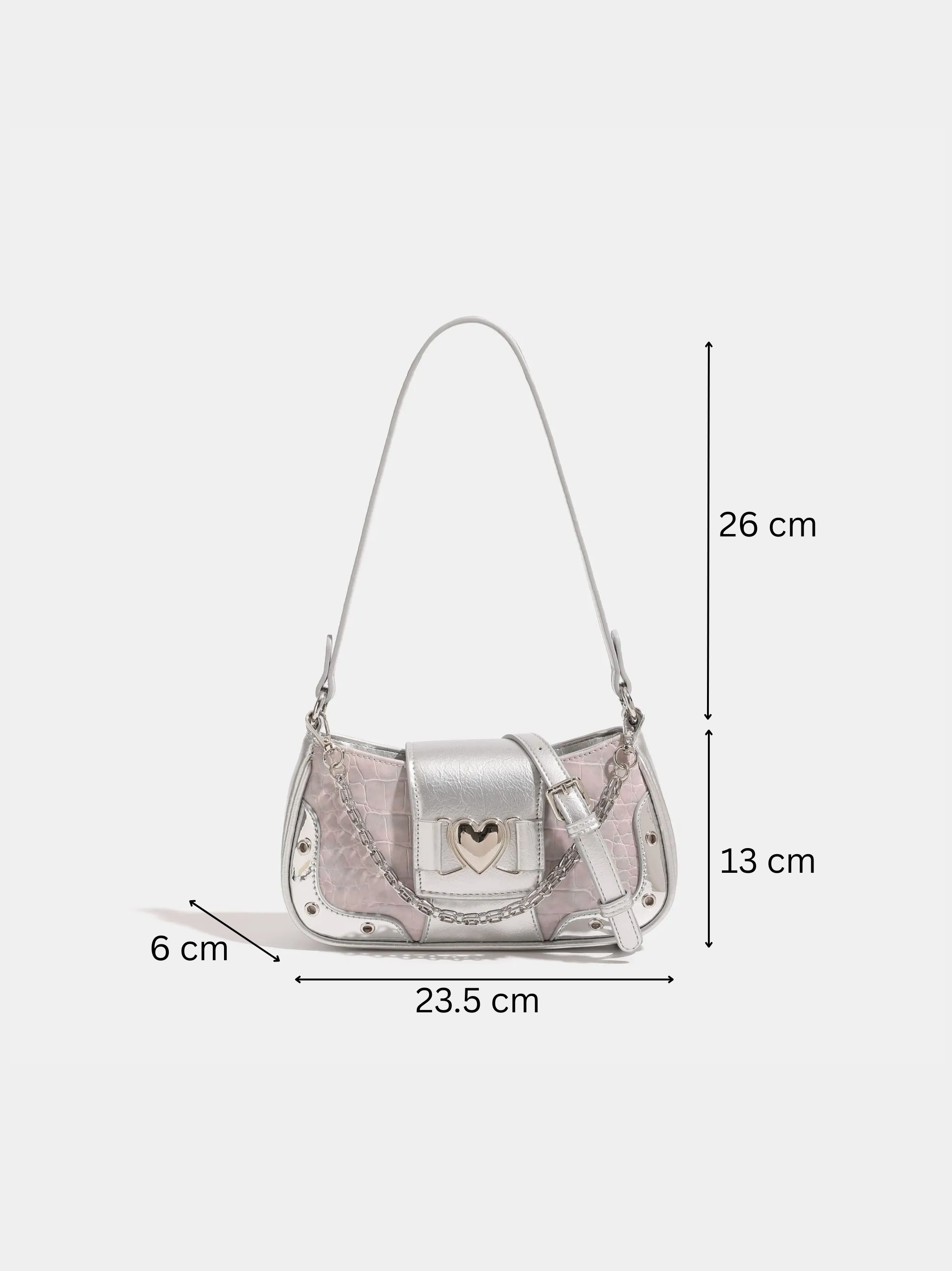 Heart Buckle Bag