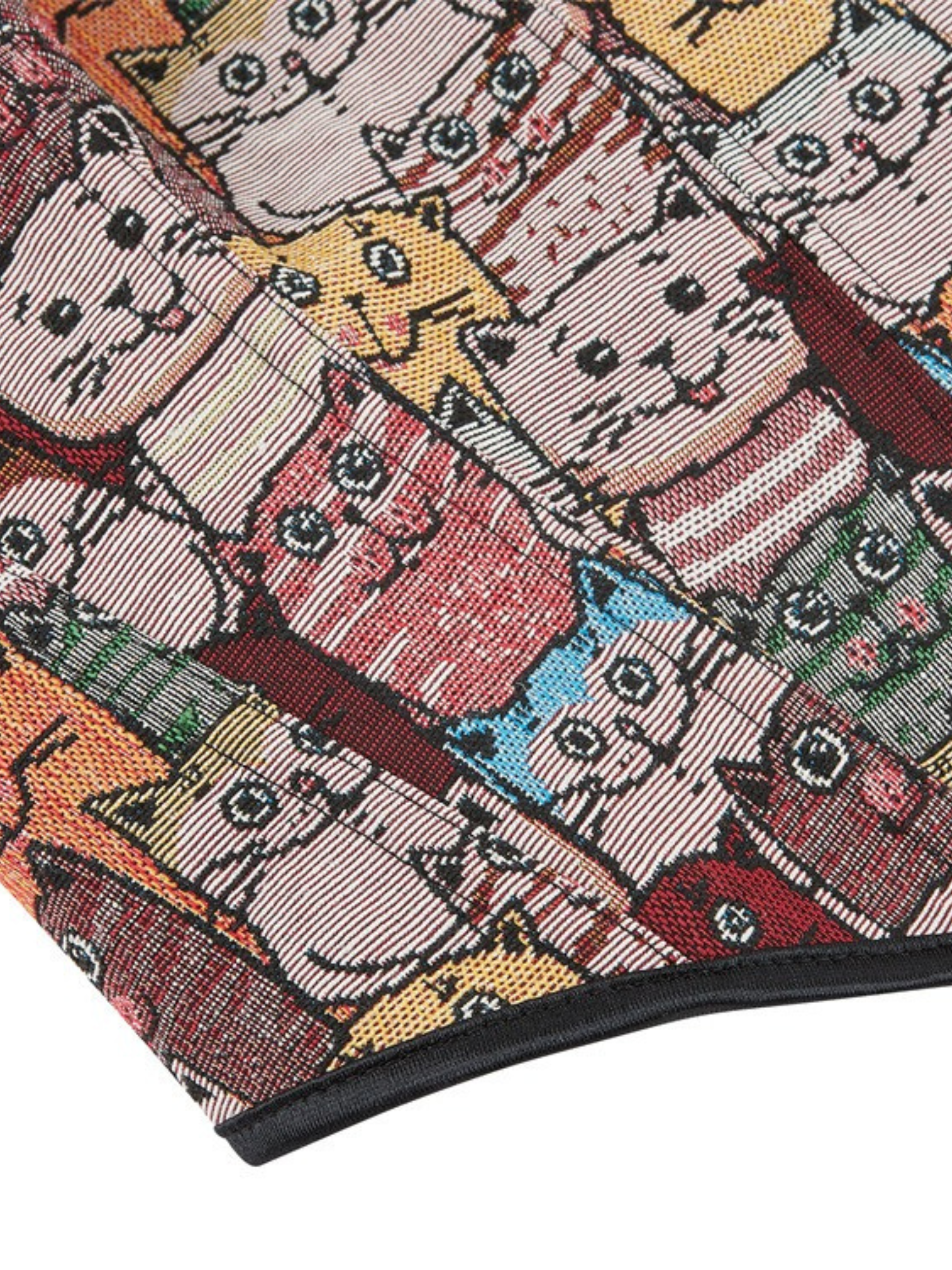 Cat Lace-Up Corset