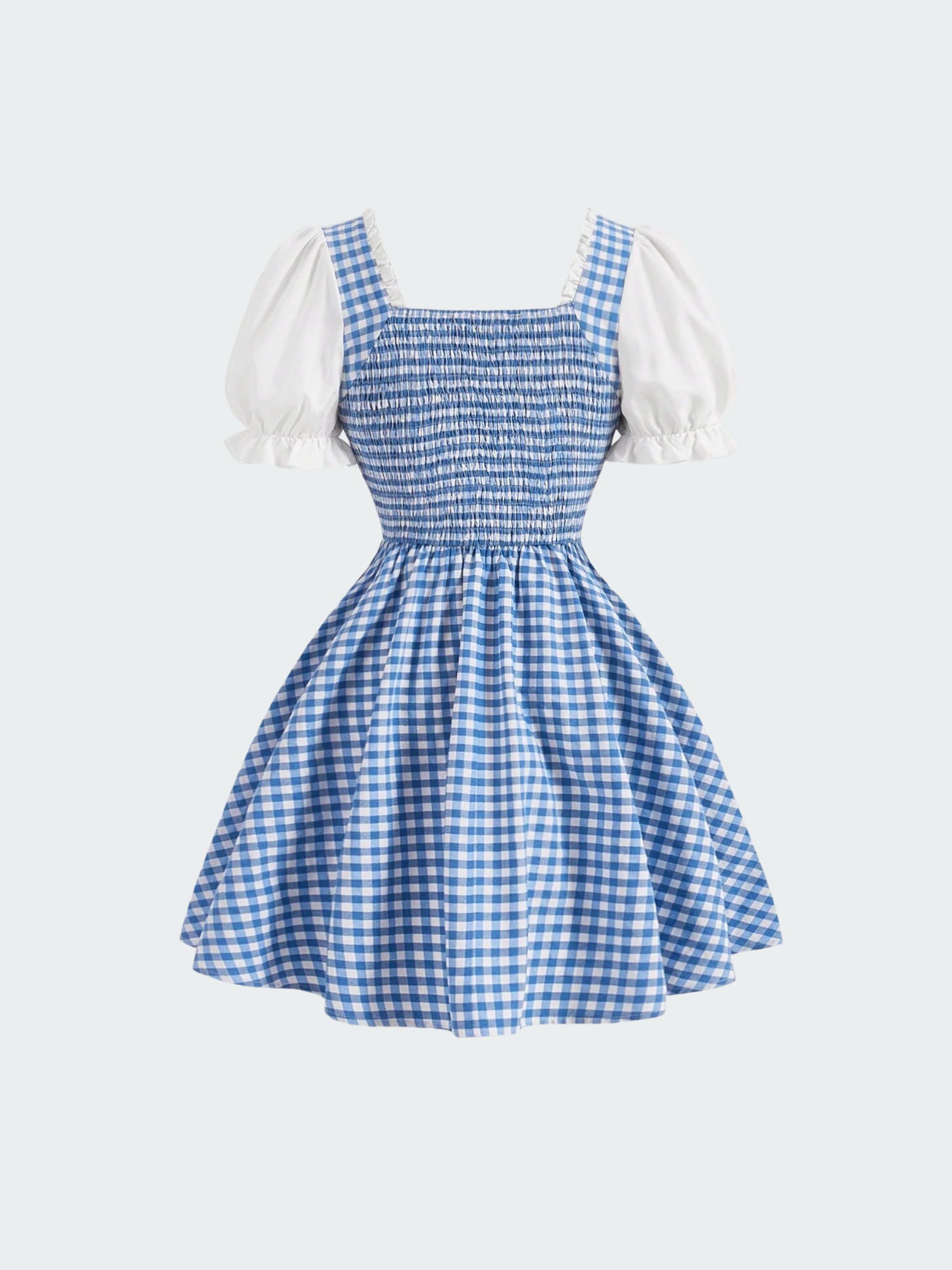 Puff Sleeve Corset Dress