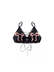 Lace-Up Bralette Top
