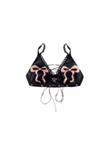 Lace-Up Bralette Top