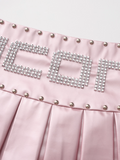 ICON  Rhinestone Mini Skirt