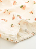 Floral Puff Flower Blouse