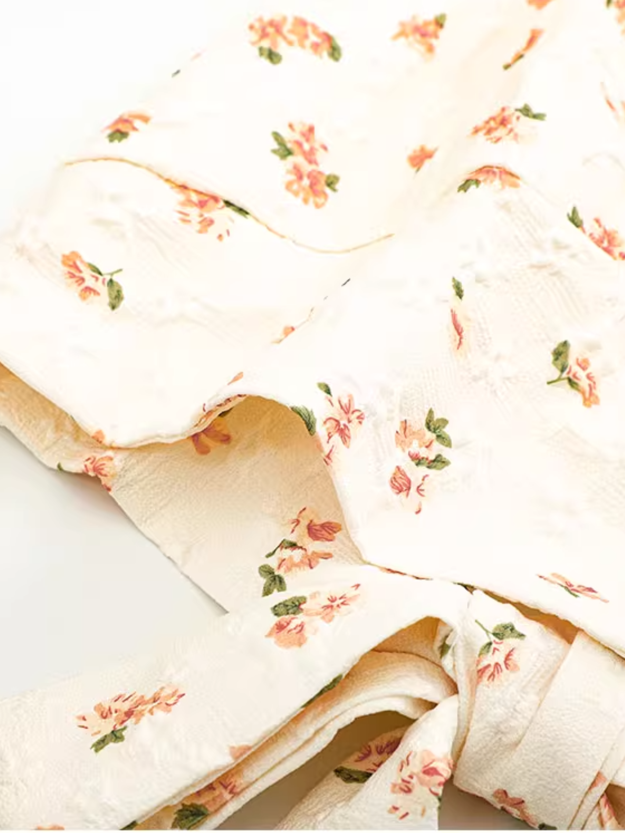 Floral Puff Flower Blouse