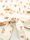 Floral Puff Flower Blouse