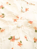 Floral Puff Flower Blouse