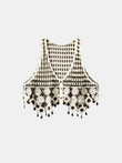 Bohemian crochet vest