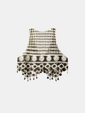 Bohemian crochet vest